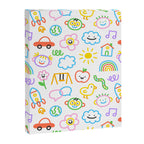 Colorful funny kid doodle art pattern Canvas Print Gallery Image 8