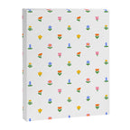 Colorful spring flower art pattern Canvas Print Gallery Image 8