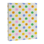 Colorful star shpe cartoon pattern Canvas Print Gallery Image 8