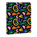 Creative colorful organic shape art pattern Canvas Print Gallery Image 8