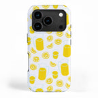 Fresh lemonade fruit drink cartoon pattern iPhone Case Gallery Image 1