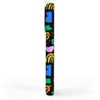 Fun colorful abstract summer shape pattern iPhone Case Gallery Image 2