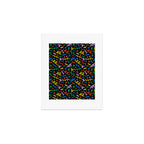 Fun colorful doodle art pattern Art Print Gallery Image 1