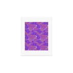 Fun halloween cartoon doodle art pattern Art Print Gallery Image 1