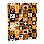 Geometric halloween mosaic pattern Canvas Print Gallery Image 8