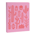Hand drawn cactus plant art Canvas Print Gallery Image 6