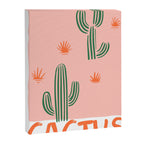 Hand drawn cactus plant doodle art Canvas Print Gallery Image 6