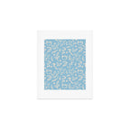 Hand drawn flower nature art pattern Art Print Gallery Image 1