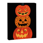 Happy halloween pumpkin jack o lantern art Canvas Print Gallery Image 6