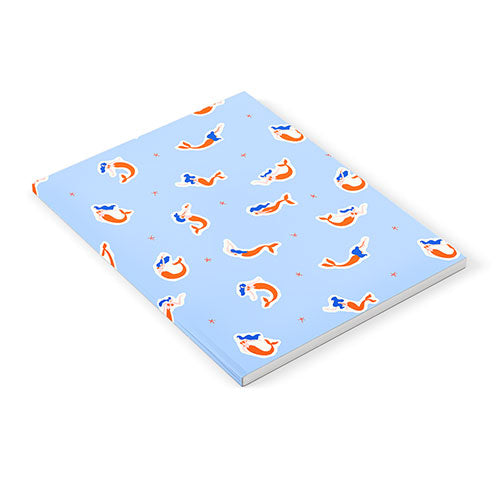 Mermaid women art pattern Notebook Gallery Image 2