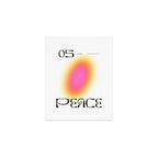 Modern soft blur gradient typography art Art Print Gallery Image 1