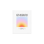 Modern soft blur gradient typography art Art Print Gallery Image 1
