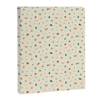 Retro abstract christmas decoration pattern Canvas Print Gallery Image 8