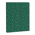 Retro abstract christmas decoration pattern Canvas Print Gallery Image 8