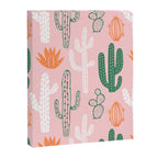Retro hand drawn cactus plant pattern Canvas Print Gallery Image 8