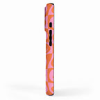Retro happy face checkered pattern iPhone Case Gallery Image 2