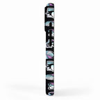 Retro holographic Y2K sticker pattern iPhone Case Gallery Image 2