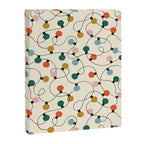 Vintage christmas lights art pattern Canvas Print Gallery Image 8