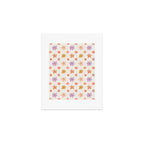 Vintage floral art pattern Art Print Gallery Image 1