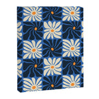 Vintage flower art pattern Canvas Print Gallery Image 8