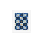 Vintage flower art pattern Art Print Gallery Image 1