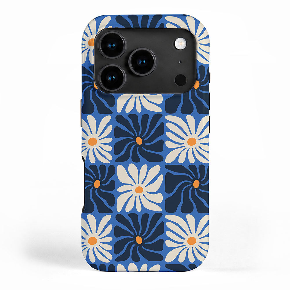 Vintage flower art pattern iPhone Case Gallery Image 1
