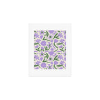 Vintage flower nature art pattern Art Print Gallery Image 1