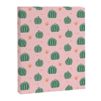 Vintage succulent cactus plant pattern Canvas Print Gallery Image 8