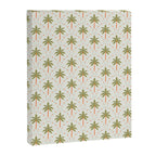 Vintage summer palm tree art pattern Canvas Print Gallery Image 8