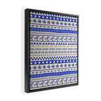 Vintage tropical summer nature art pattern Framed Canvas Print Gallery Image 2