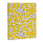 Wavy retro psychedelic pattern Canvas Print Gallery Image 8