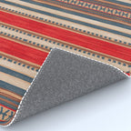Bohemian Tapestry: Timeless Moroccan Heritage Fabrics Rug Gallery Image 4