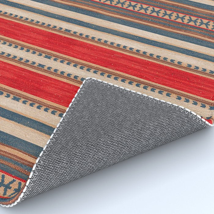 Bohemian Tapestry: Timeless Moroccan Heritage Fabrics Rug Gallery Image 4