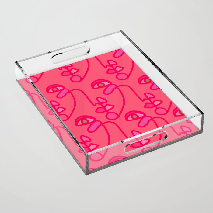 Multi Faced Kaleido Acrylic Tray Gallery Image 1
