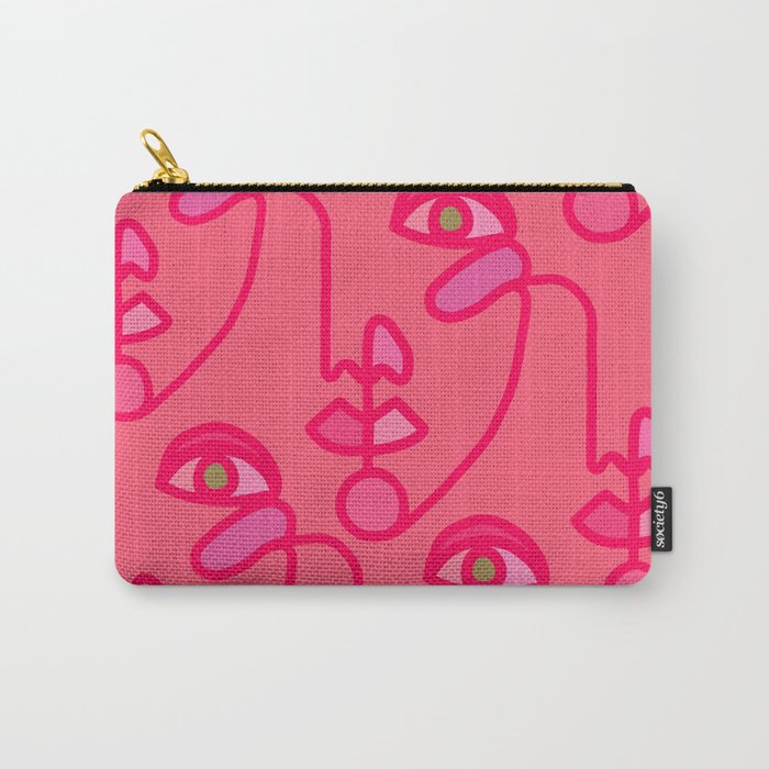 Multi Faced Kaleido Carry All Pouch Gallery Image 1