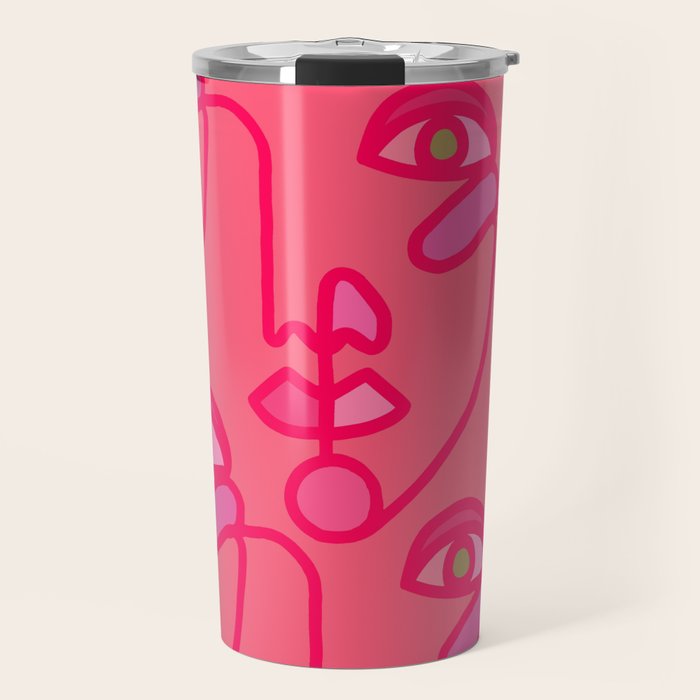 Multi Faced Kaleido Travel Mug Gallery Image 1