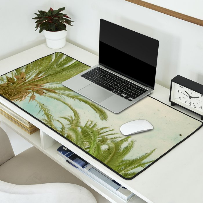 Palm Trees Desk Mat Gallery Image 2