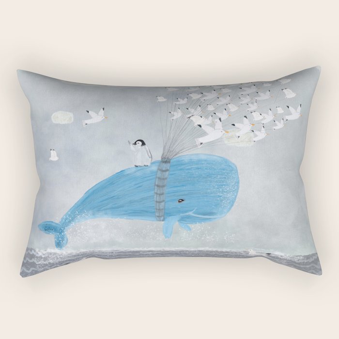 up and up Rectangular Pillow Gallery Image 1