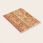Rasht  Antique North Persian Floral Embroidery Print Notebook Gallery Image 3