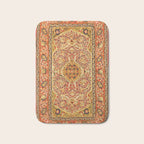Rasht  Antique North Persian Floral Embroidery Print Bath Mat Gallery Image 1