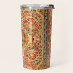 Rasht  Antique North Persian Floral Embroidery Print Travel Mug Gallery Image 2