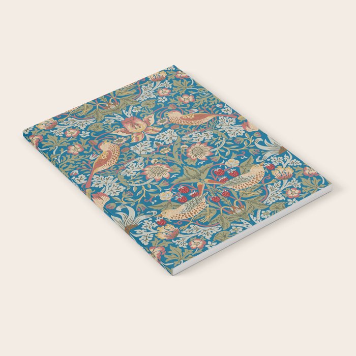 Strawberry Thief by William Morris Notebook Gallery Image 2