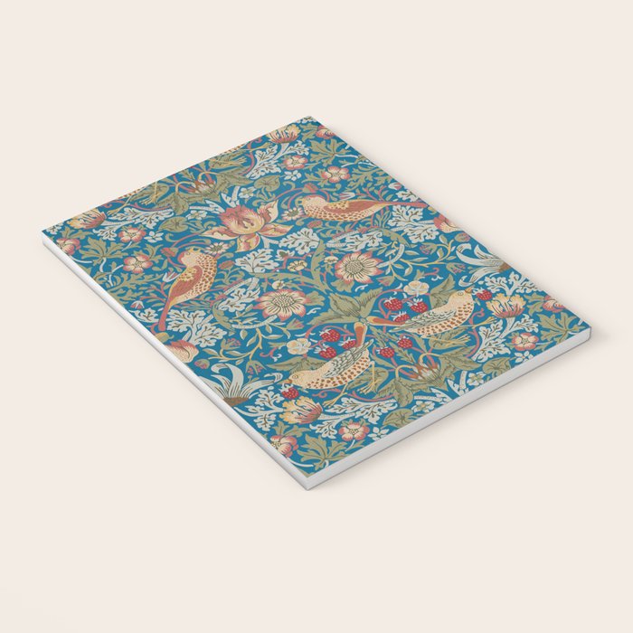 Strawberry Thief by William Morris Notebook Gallery Image 3