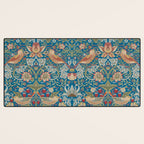 Strawberry Thief by William Morris Desk Mat Gallery Image 3