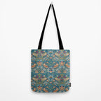 Strawberry Thief by William Morris Tote Bag Gallery Image 2