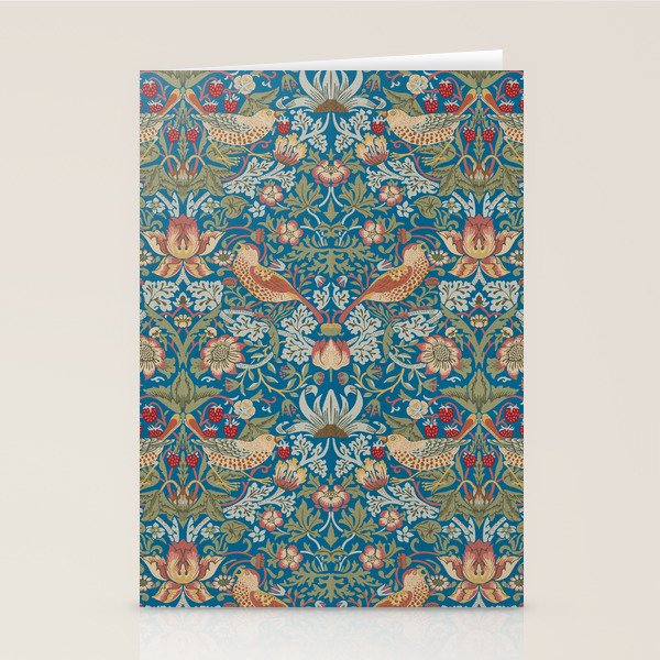 Strawberry Thief by William Morris Stationery Card Gallery Image 2