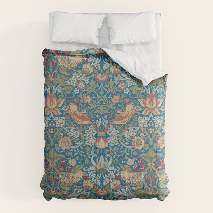 Strawberry Thief by William Morris Comforter Gallery Image 6