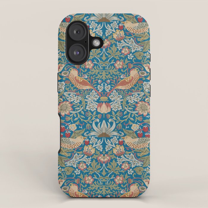 Strawberry Thief by William Morris iPhone Case Gallery Image 1
