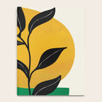 Abstract Organic Shapes and Leaves 2 Notebook Gallery Image 4