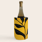 Abstract Organic Shapes and Leaves 2 Wine Chiller Gallery Image 1